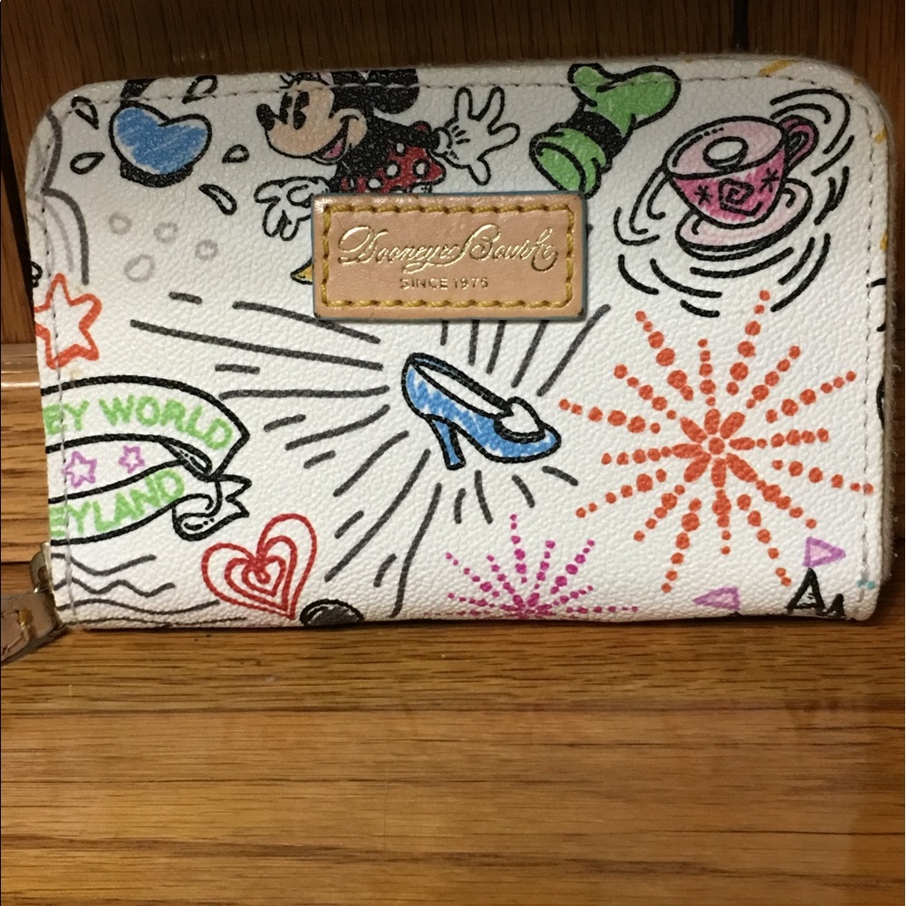 Dooney and Bourke Disney Sketch wallet