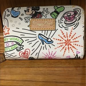 Dooney and Bourke Disney Sketch wallet