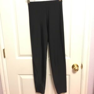 American Apparel black nylon leggings