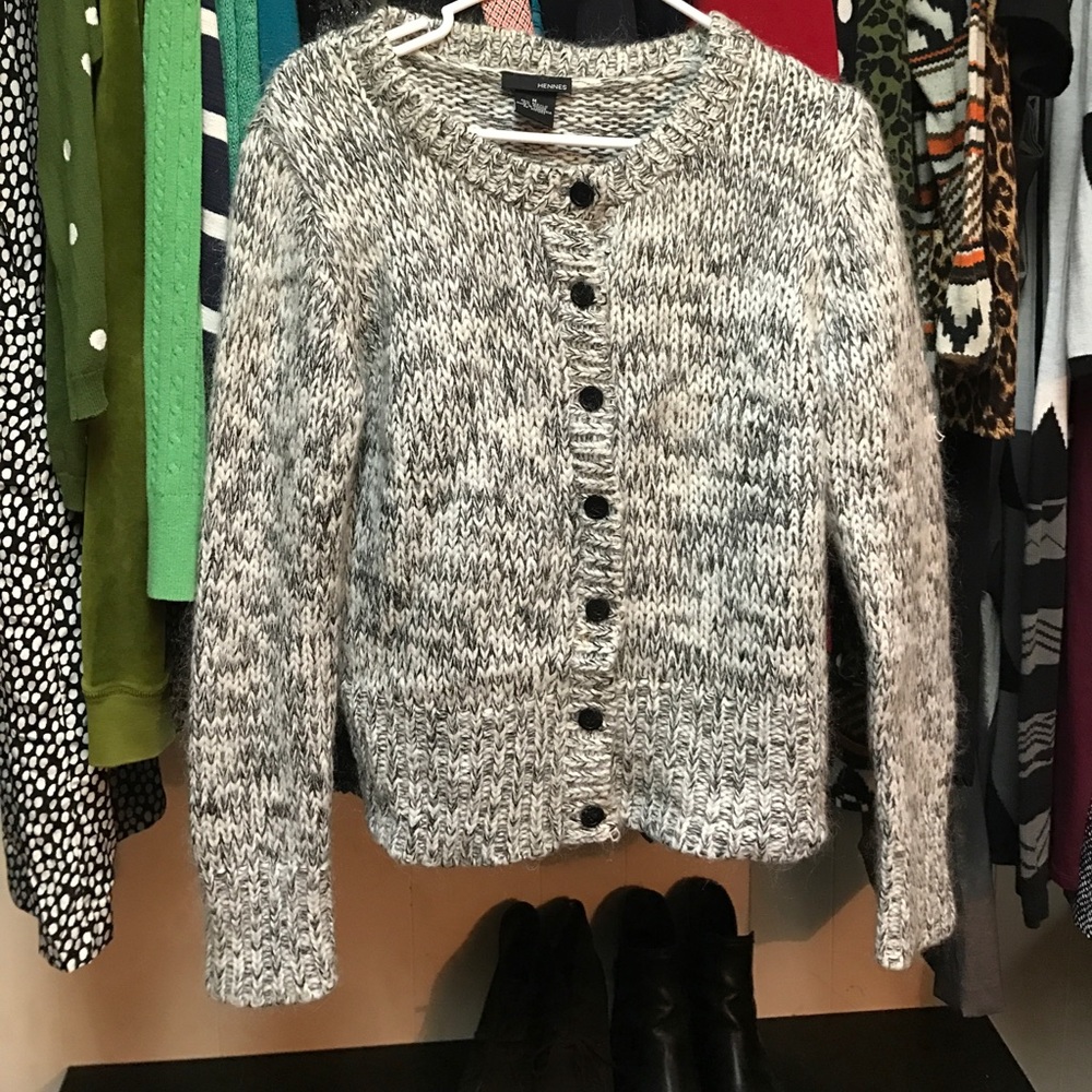 Cable Knit Sweater.