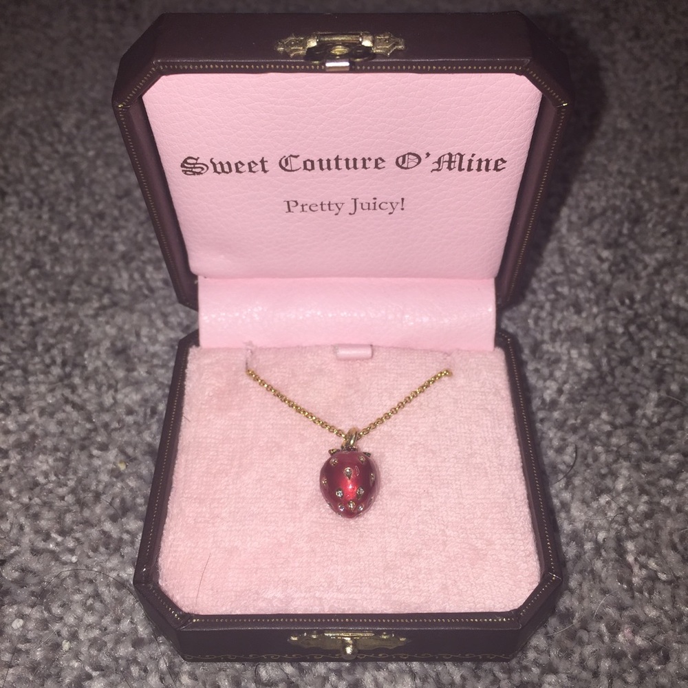 Strawberry Juicy Couture pendant