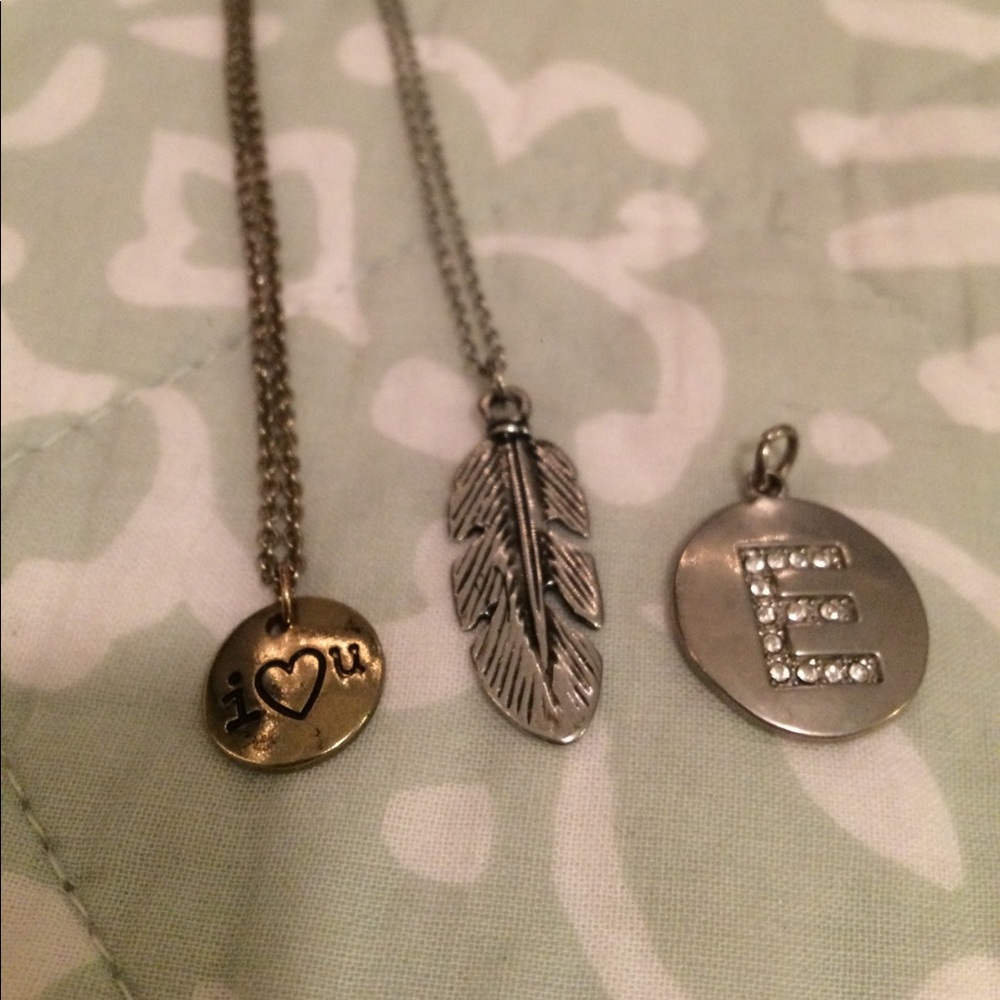 BUNDEL three charms!!! Silver