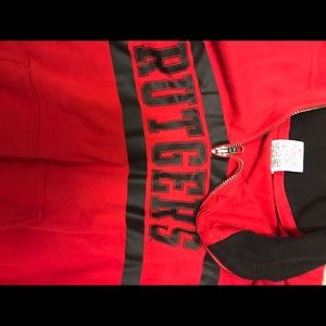 Rutgers pink Victoria secret sweatshirt Xs