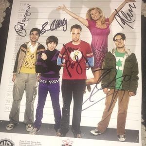 Signed Big Bang Theory