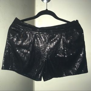NWT EXPRESS SEQUINED SHORTS!