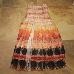 Beautiful strapless dress