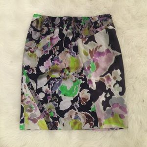 Dries van noten silk fitted skirt size 36