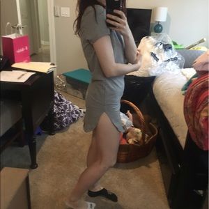 High Cut Tshirt dress