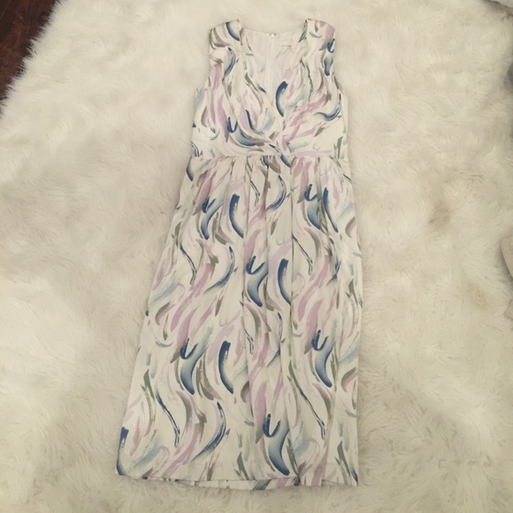 Nordstrom collection spring silk and spandex dress - Picture 1 of 3