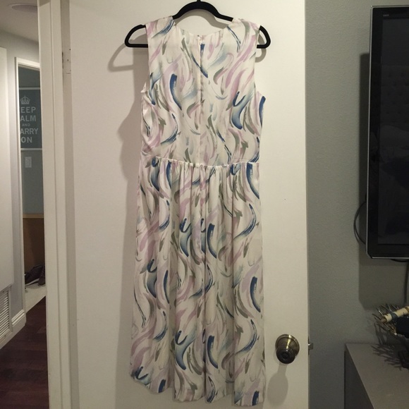 Nordstrom collection spring silk and spandex dress - Picture 3 of 3
