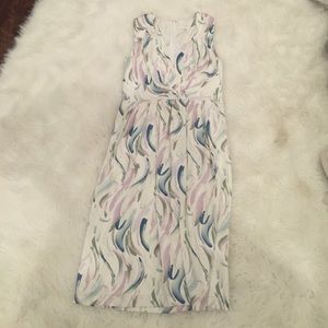 Nordstrom collection spring silk and spandex dress