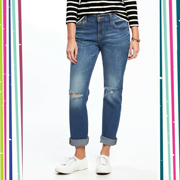 Old Navy Denim - Old Navy Boyfriend Straight Jeans
