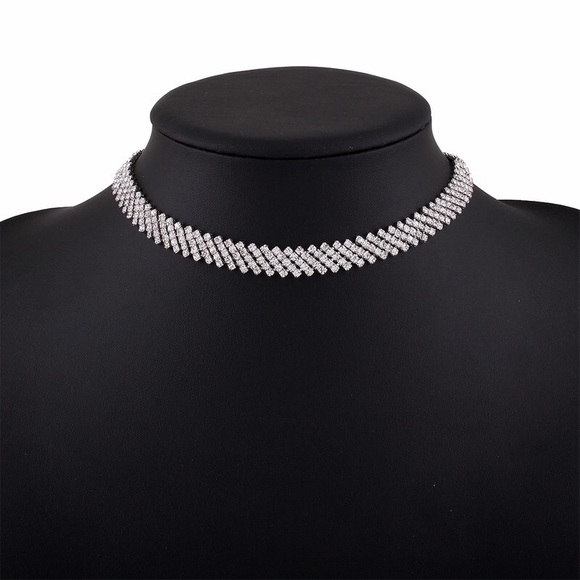 JANE CHOKER | Crystallized choker - Picture 1 of 1