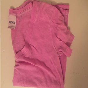 Pink V-neck t-shirt by Pink