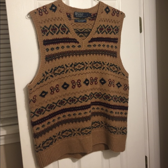 Polo holiday sweater vest - Picture 1 of 2