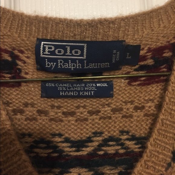 Polo holiday sweater vest - Picture 2 of 2