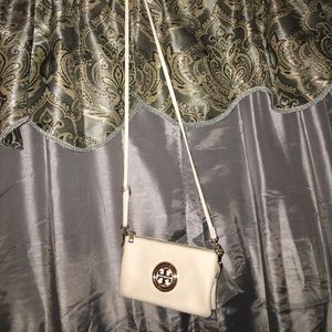 White Tory Burch cross body