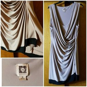 Sleeveless Jersey Wrap Dress