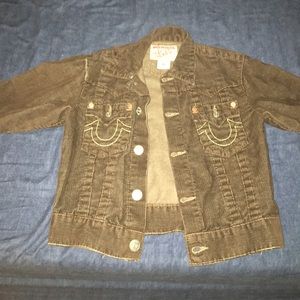 Authentic True Religion Brown Corduroy Jacket
