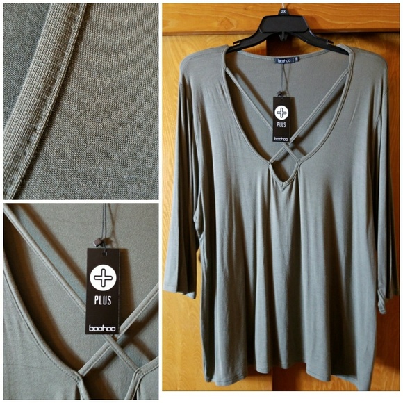 Army Green Tunic FINAL PRICE!! =) - Picture 1 of 1