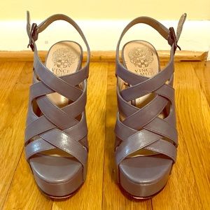 Size 4.5 Vince Camuto Shivona Wedge Sandals