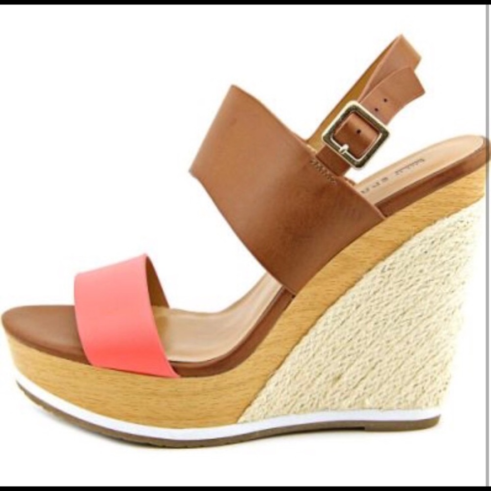 ⚡️SOLD ⚡️Call it spring cognac/bronze wedges