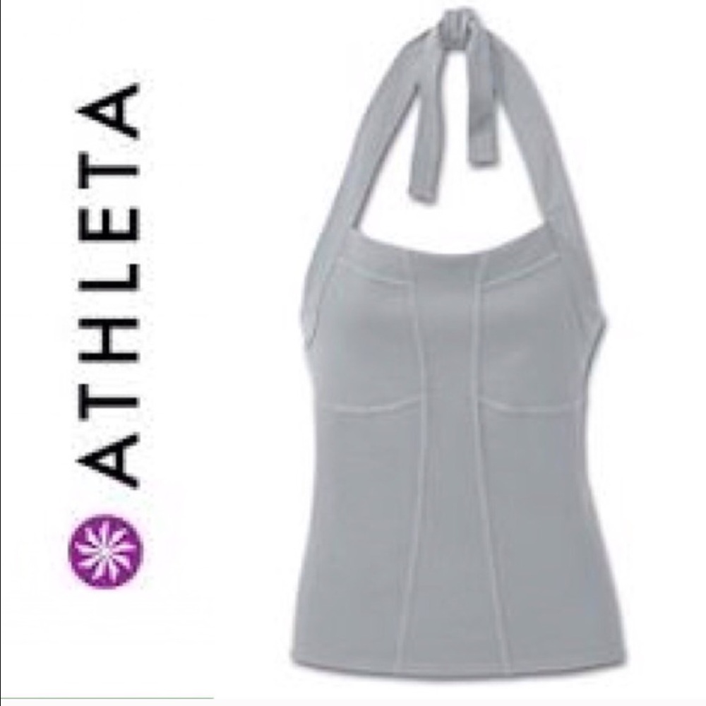 Athleta Paneled Halter Athletic Top
