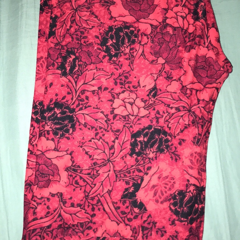 OS Floral Lularoe Leggings