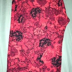 OS Floral Lularoe Leggings