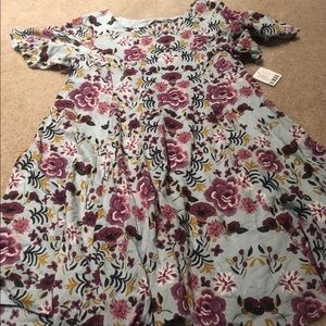 Urban Outfitters Blue Floral Dress