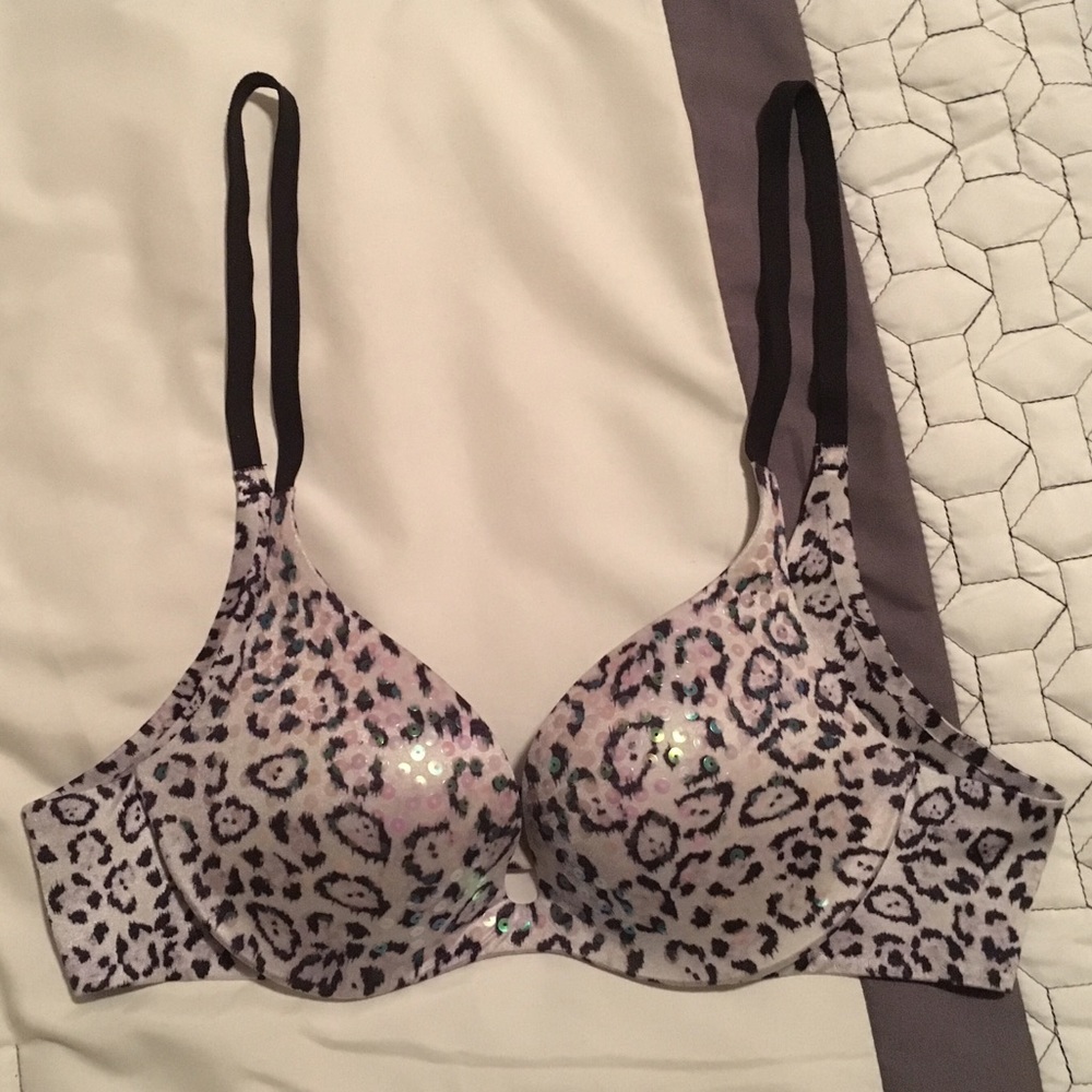 Victoria's Secret Cheetah Push-Up Bra (Size:34A)