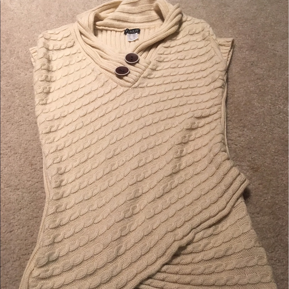 Venus tan knit top