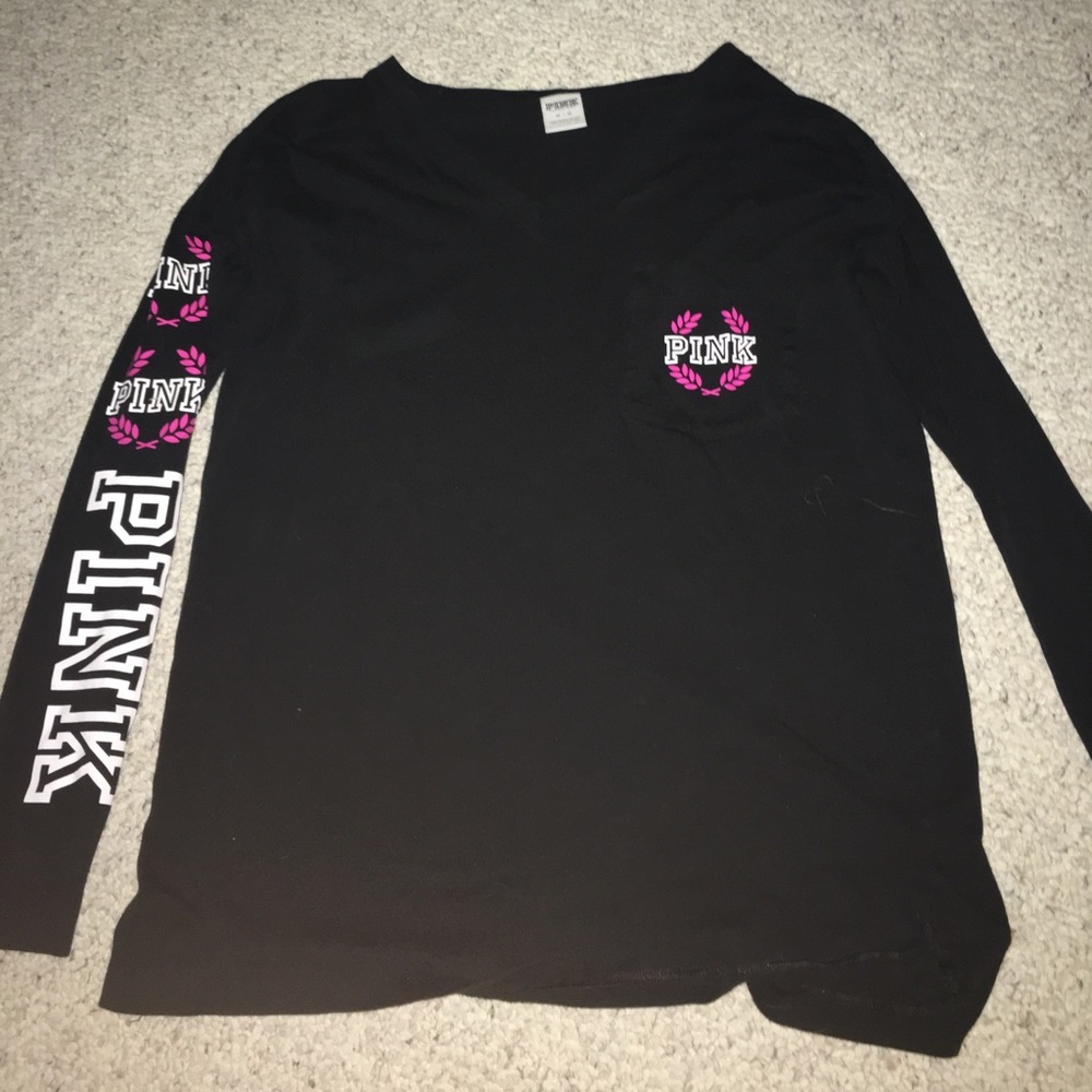 Long sleeve pink nation