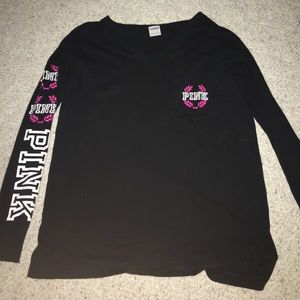 Long sleeve pink nation