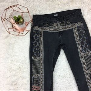 BDG Urban Outfitters Southwest Embroidered Skinny