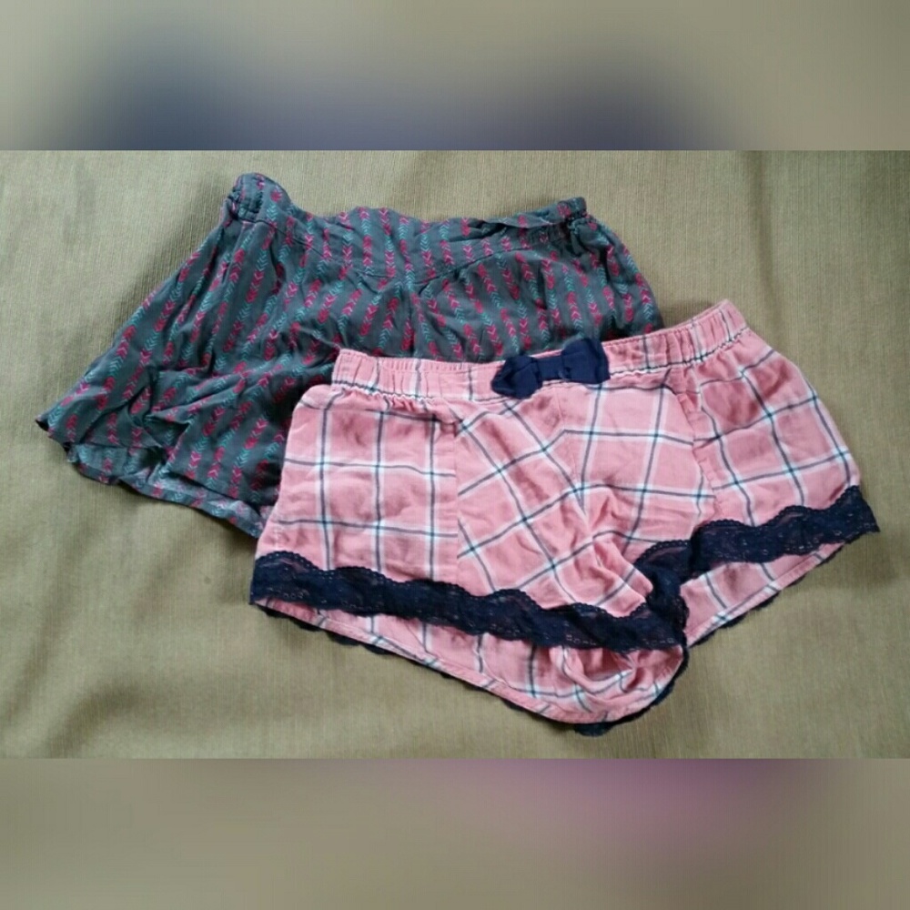 aerie & xhilaration sleep shorts lot