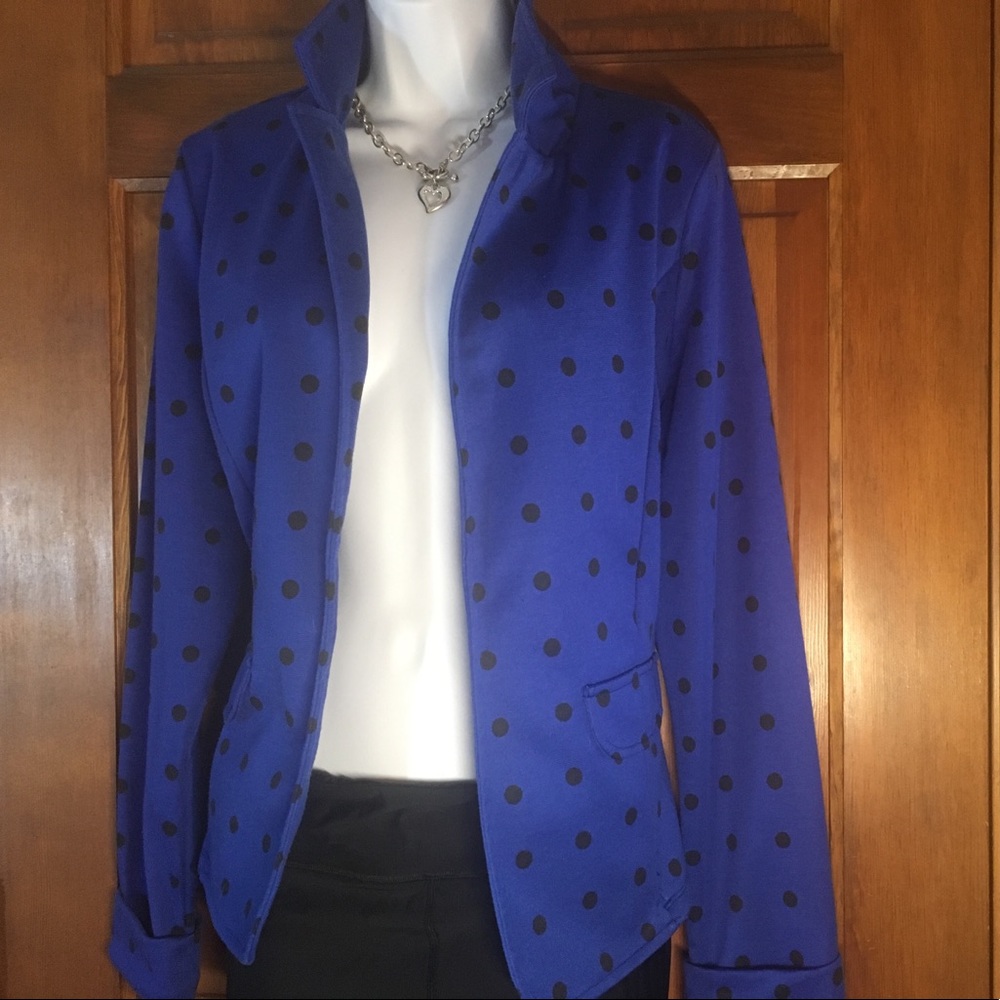 Polka Dot Blazer