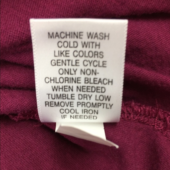 Elle Burgundy Ruffled Knit Top with Black Piping - Picture 7 of 7