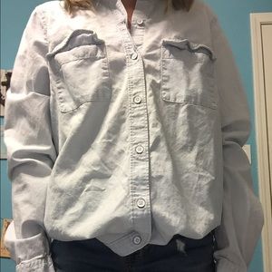 Light demon button up