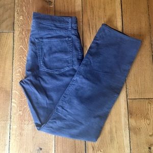J.crew Blue Slim Fit Cords