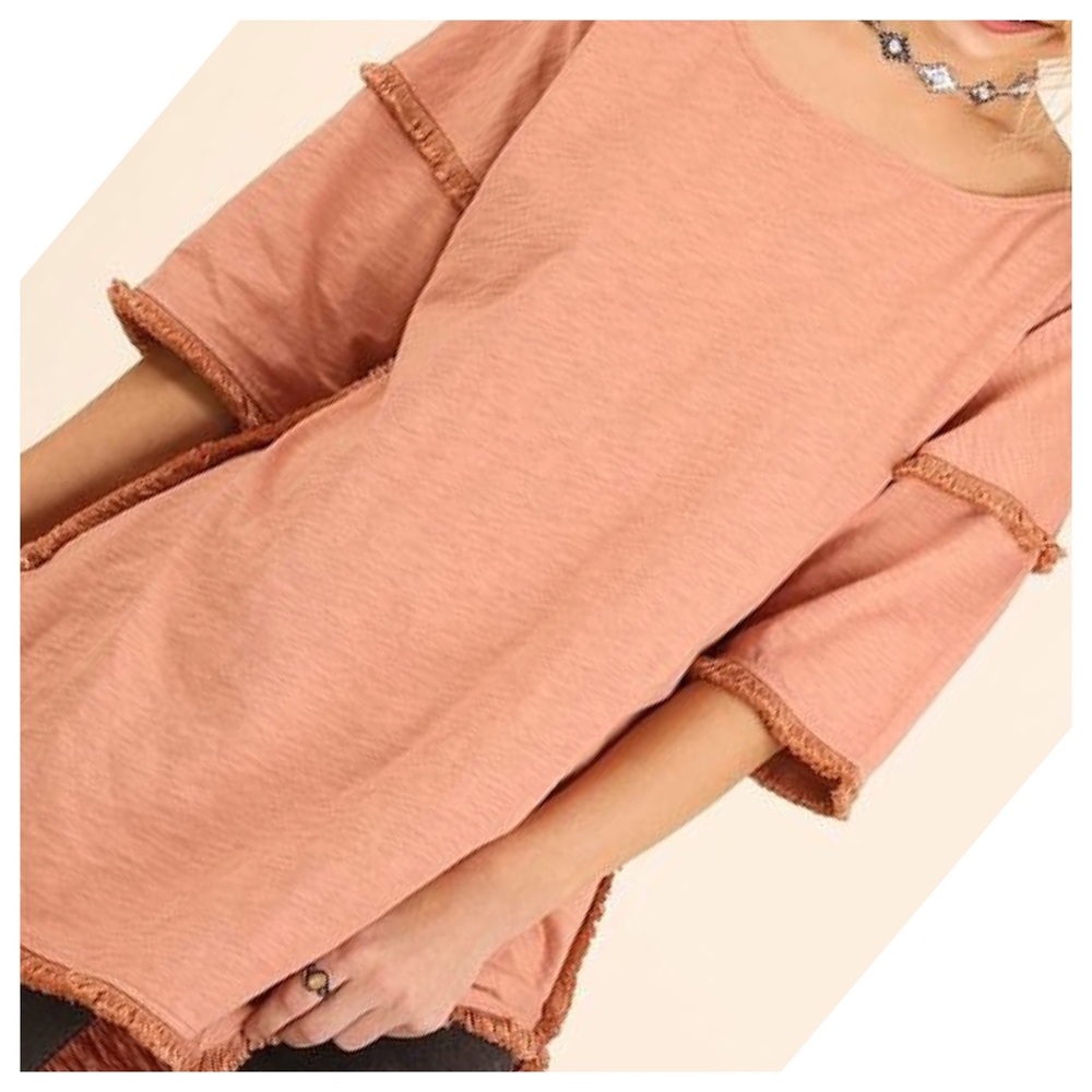 Umgee Dusty Rose Tunic