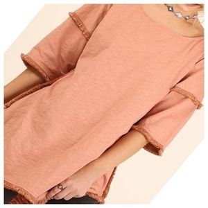 Umgee Dusty Rose Tunic