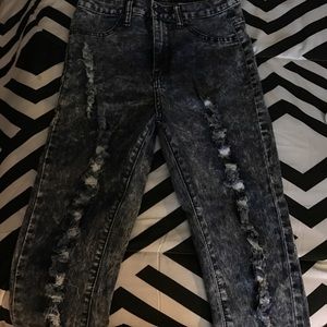 ripped jeans