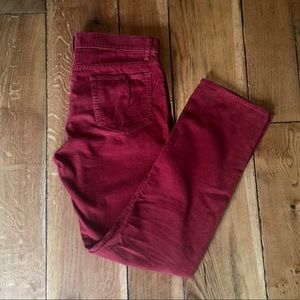 J. Crew Slim fit Corduroy Pants