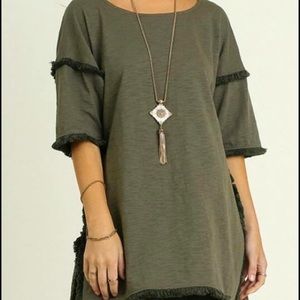 Umgee Olive Tunic