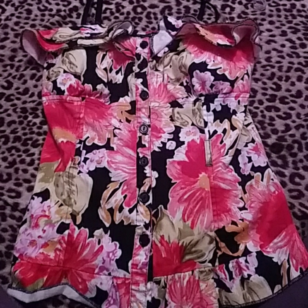 Corset like top