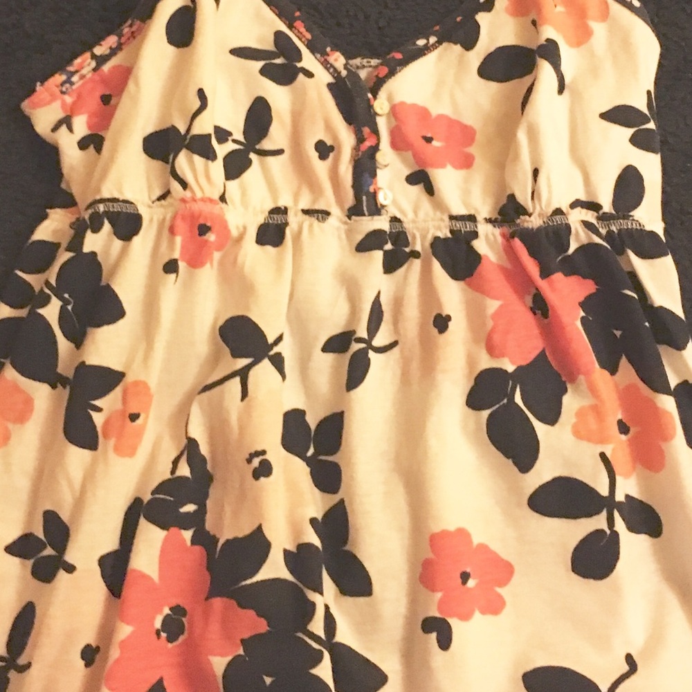 Floral tank top