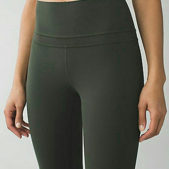lululemon athletica Pants - Original Aligns, Gator Green