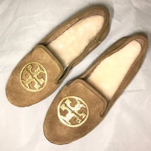 Tory Burch Billy Fur Slippers