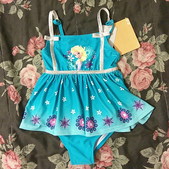 Disney Other - Girls Disney swimsuit 4t